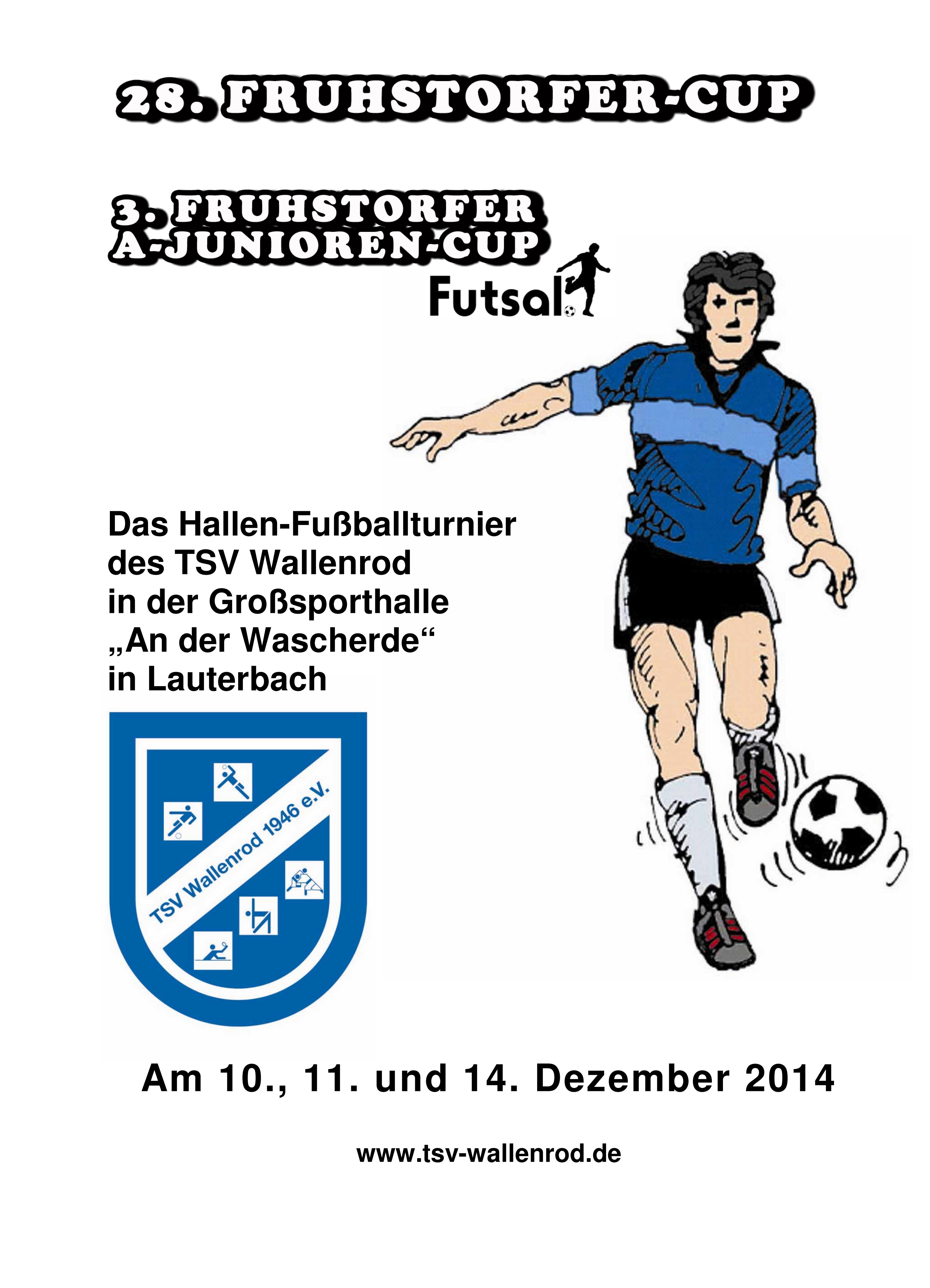 Ergebnisse 28. Fruhstorfer-Cup und 3. A-Junioren-Cup