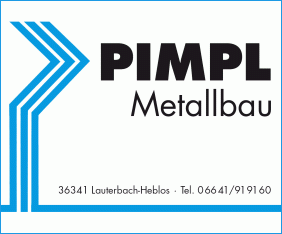 Metallbau Robert Pimpl 06641-919160