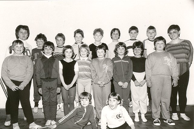 Gymnastik Kinder 1985